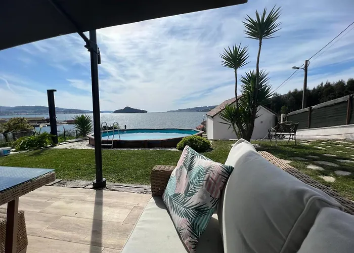El Almacen De Lola Relax, Piscina Y Vistas Al Mar Pontevedra